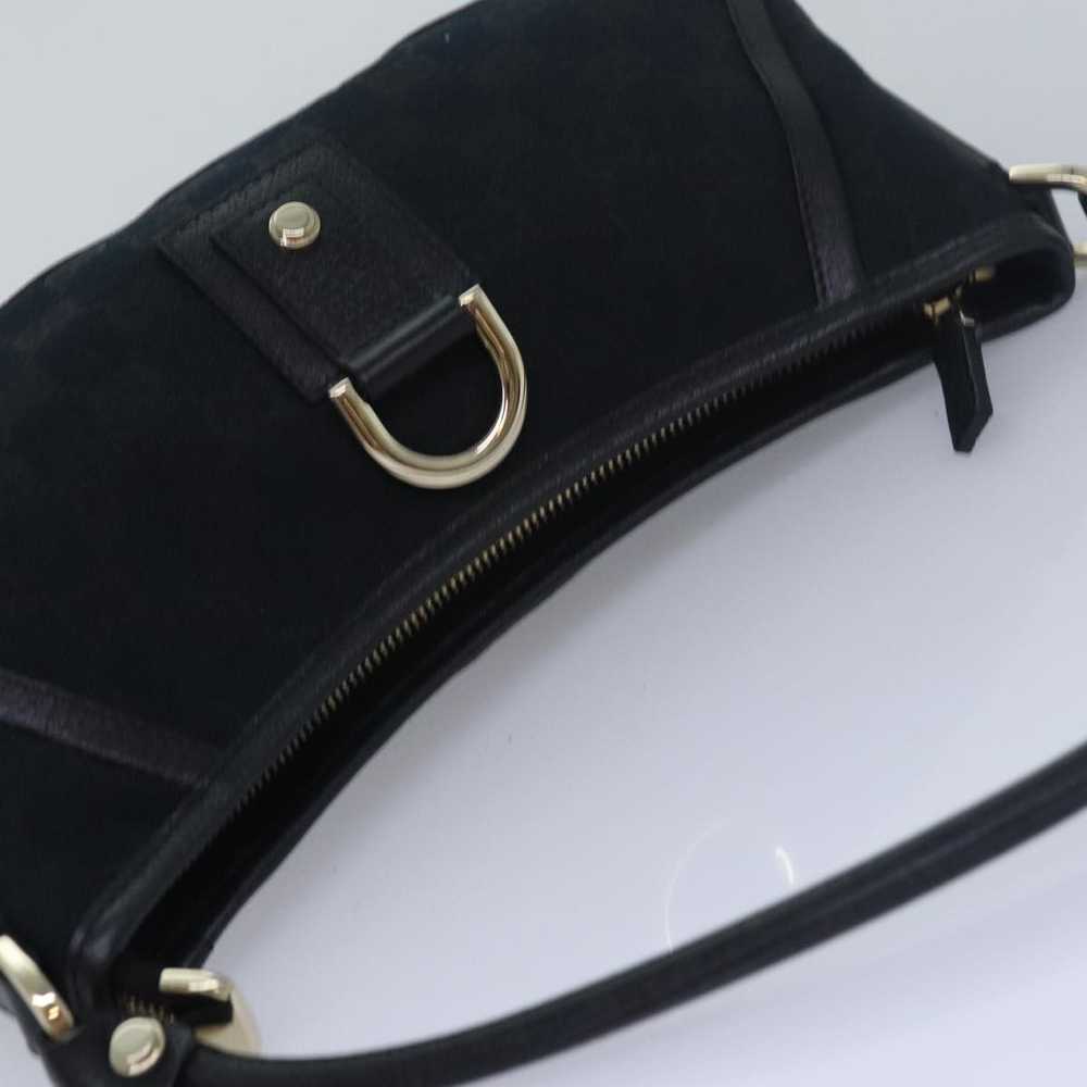 Gucci Abbey Black Canvas Handbag (Pre-Owned) - image 4