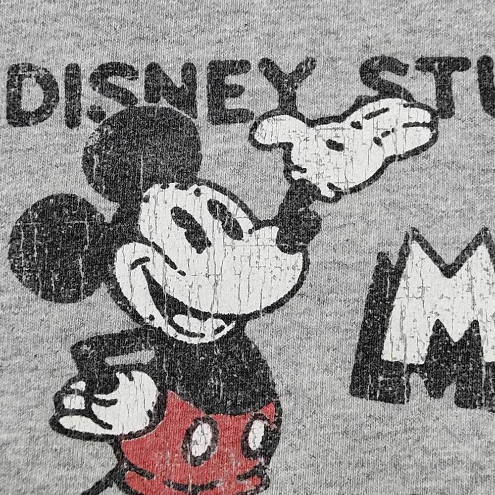 Disney Vintage Disney Mickey-Mouse Ringer Shirt X… - image 12