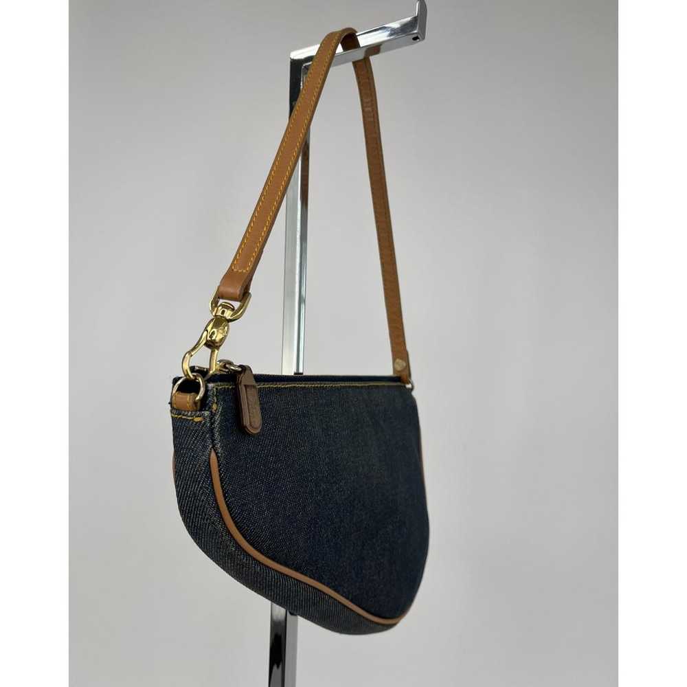 Dior Saddle vintage Classic cloth handbag - image 3