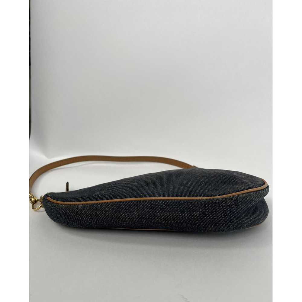 Dior Saddle vintage Classic cloth handbag - image 7