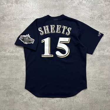 MLB × Majestic × Vintage MILWAUKEE BREWERS BEN SH… - image 1