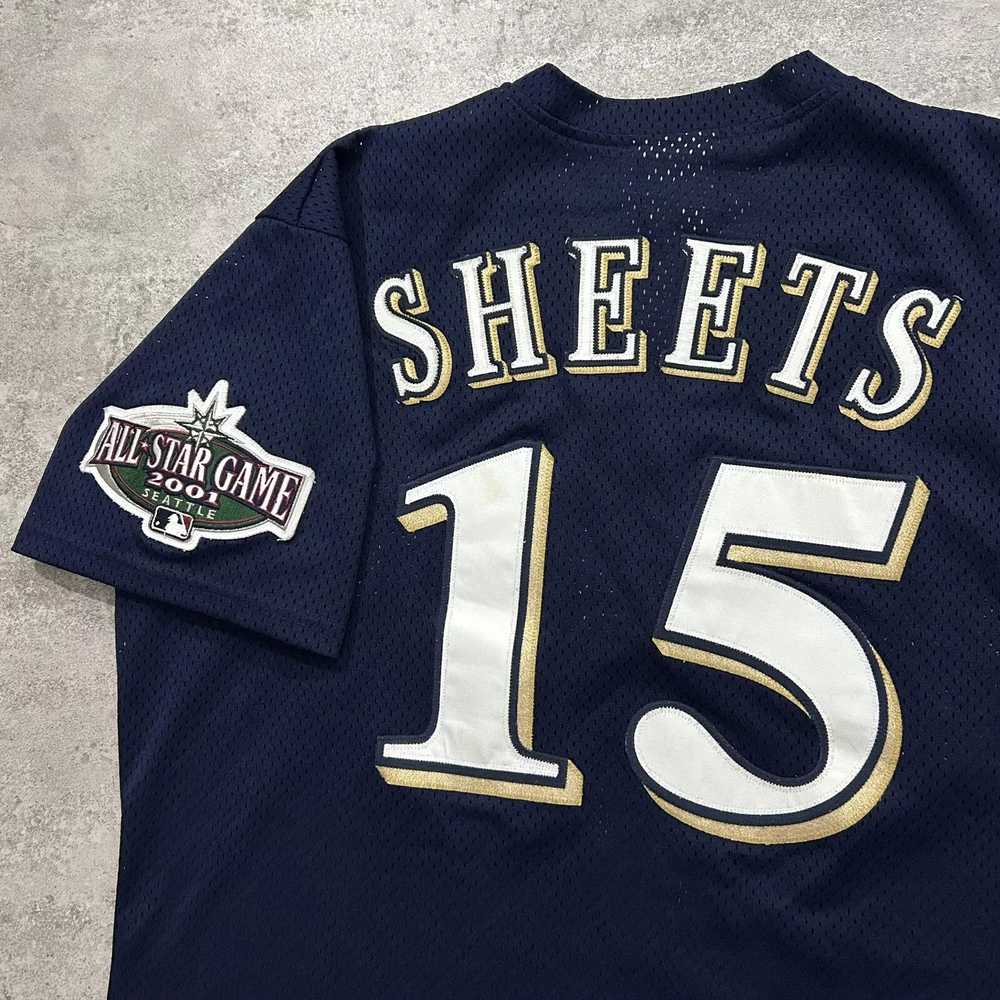 MLB × Majestic × Vintage MILWAUKEE BREWERS BEN SH… - image 3