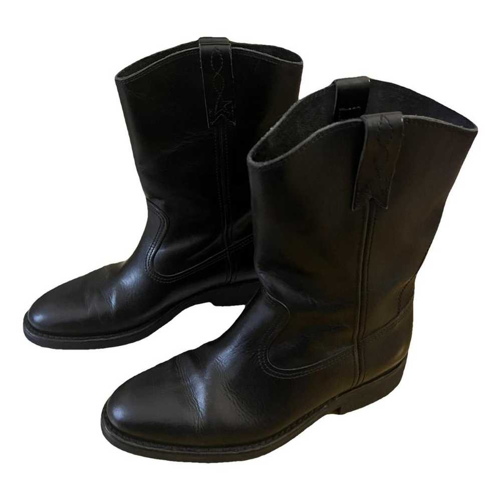 Golden Goose Leather biker boots - image 1