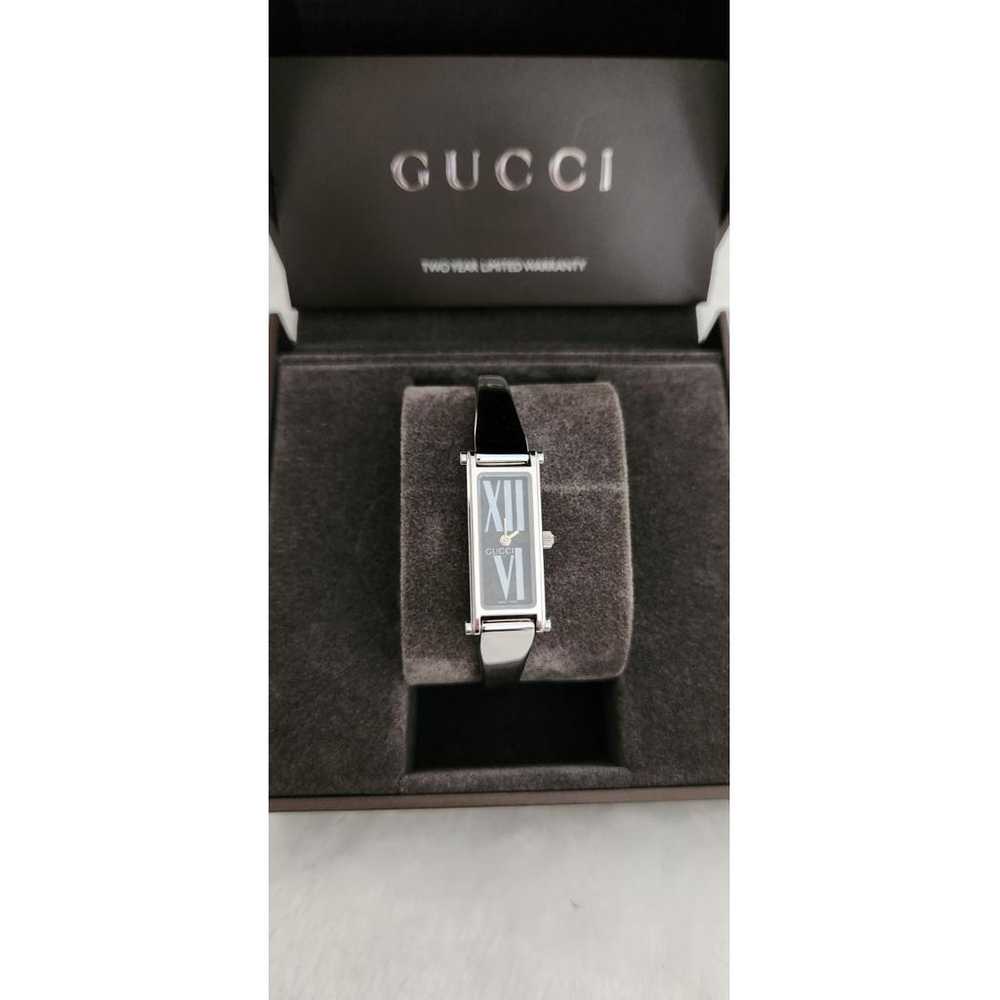 Gucci Horsebit silver watch - image 2