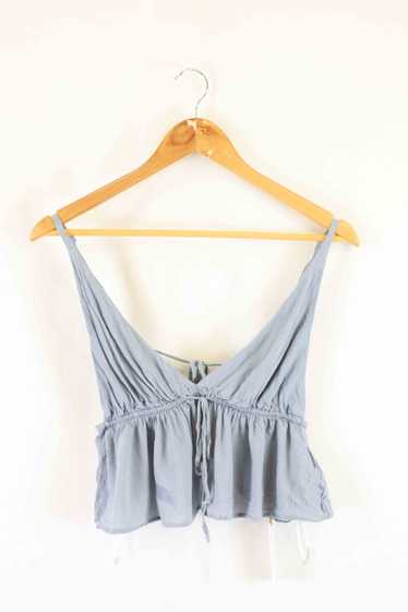 Pull & Bear Blue Cropped Cami S by Reluv Clothing