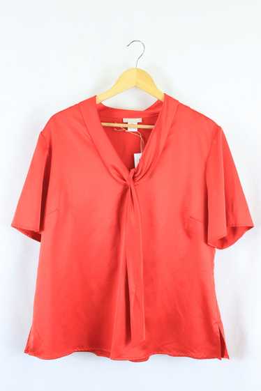 Noni B Red Blouse 18 by Reluv Clothing