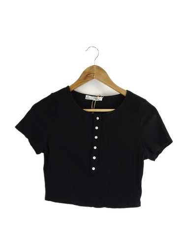 Yours Truly Black Crop Top 12 by Reluv Clothing