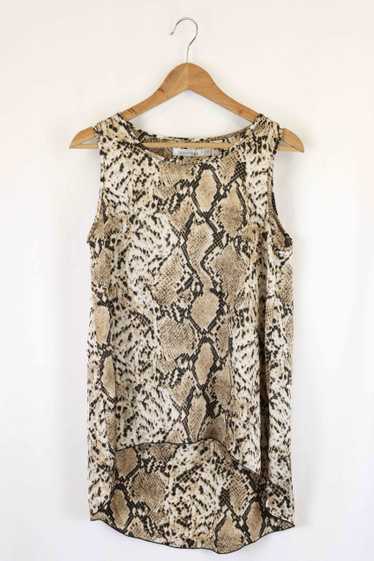 Brave + True Animal Print Singlet S by Reluv Cloth