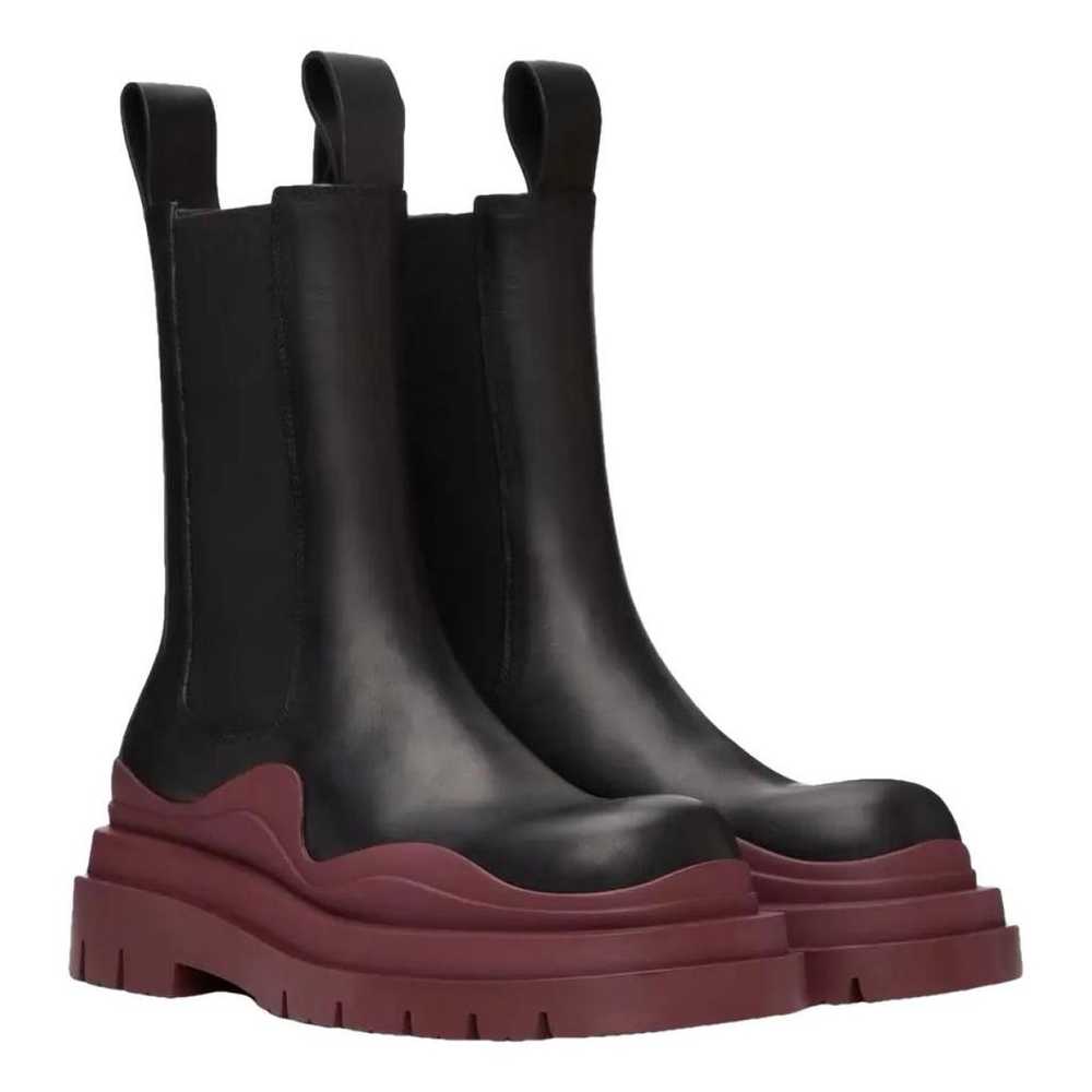 Bottega Veneta Tire leather boots - image 1