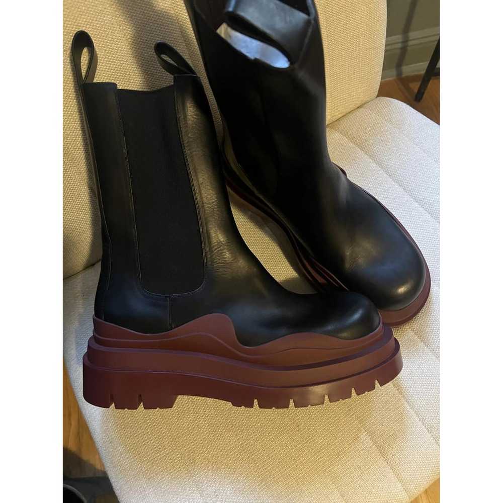 Bottega Veneta Tire leather boots - image 4