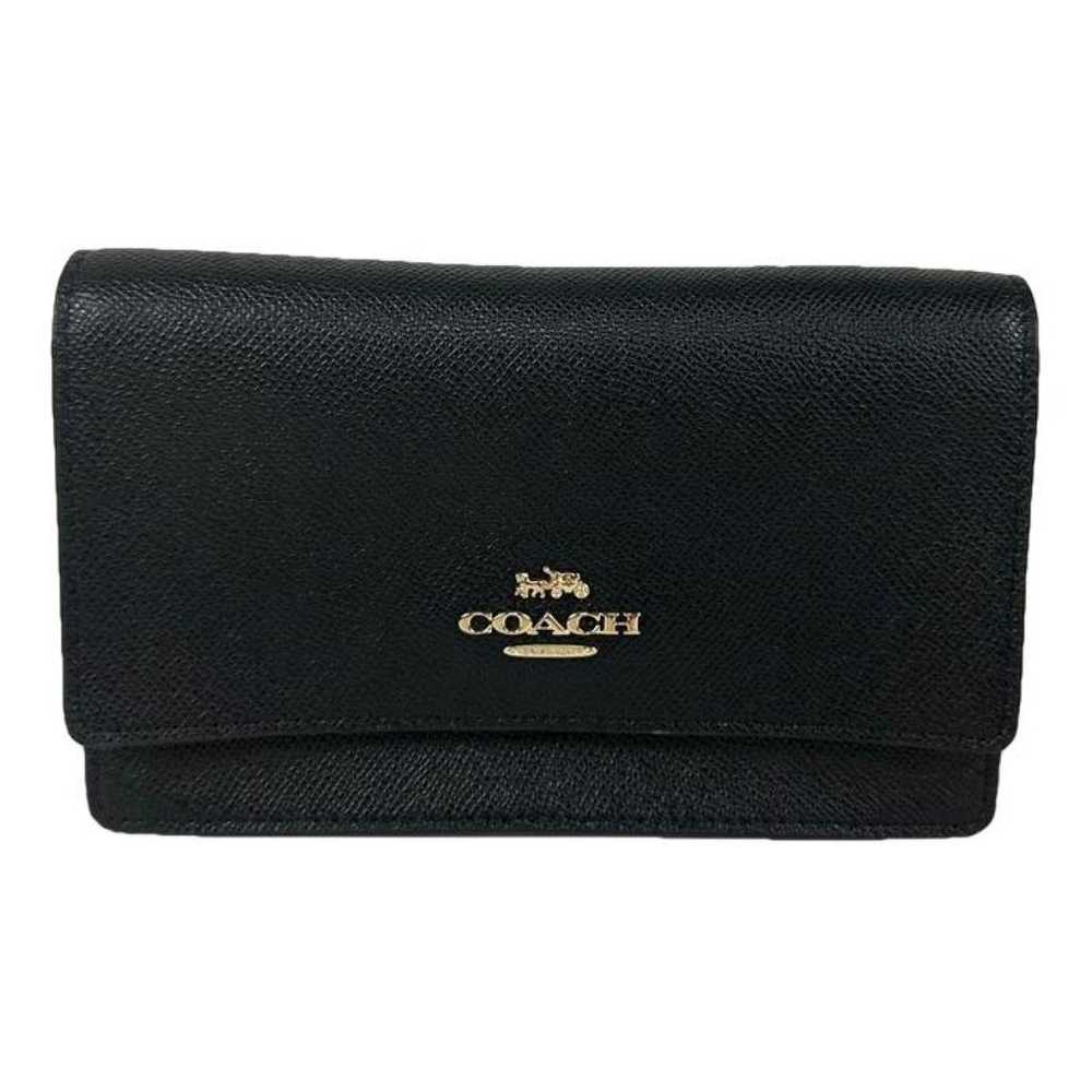 Coach Leather clutch bag - image 1