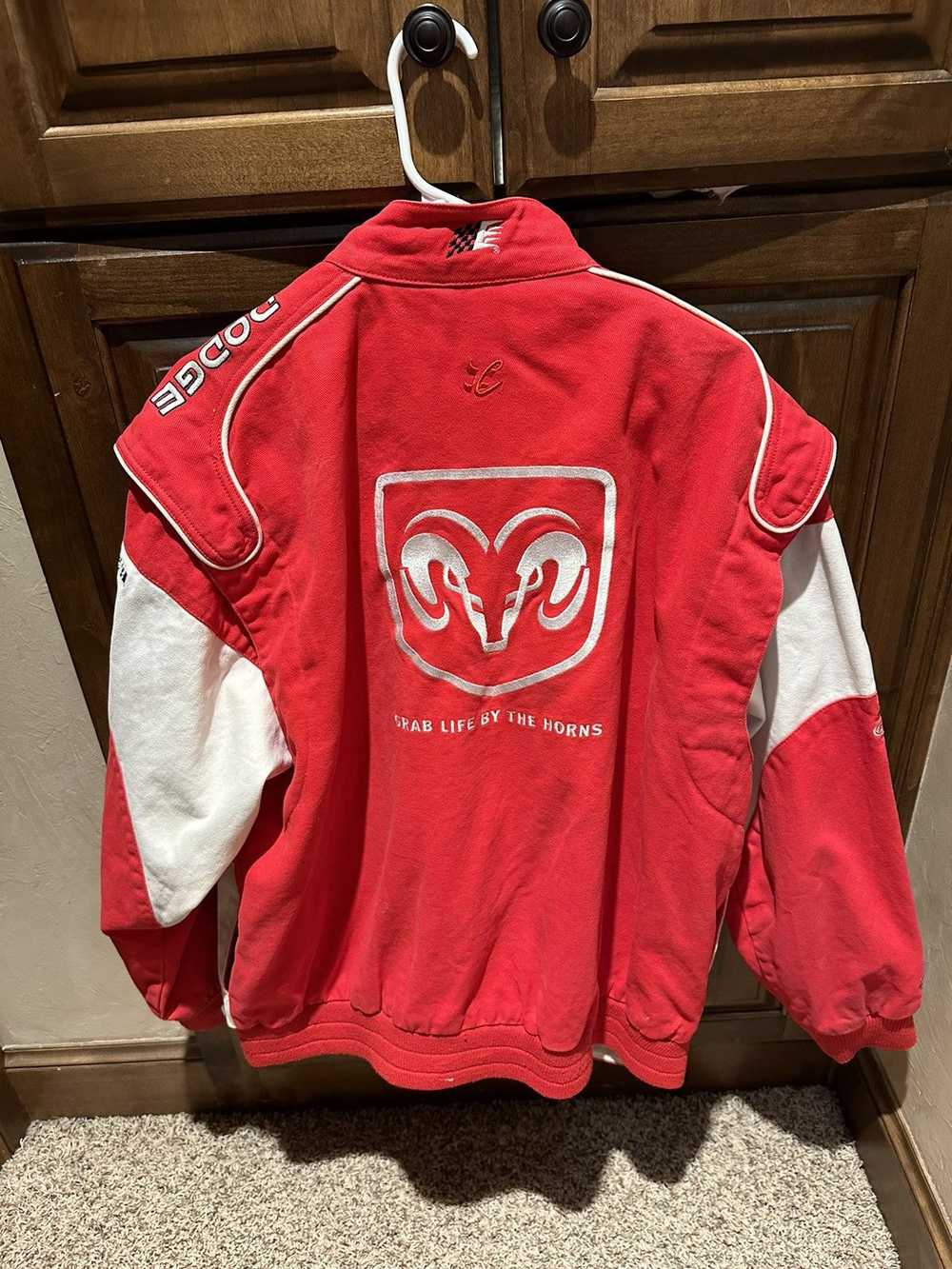 Chase Authentics Vintage dodge nascar jacket - image 4