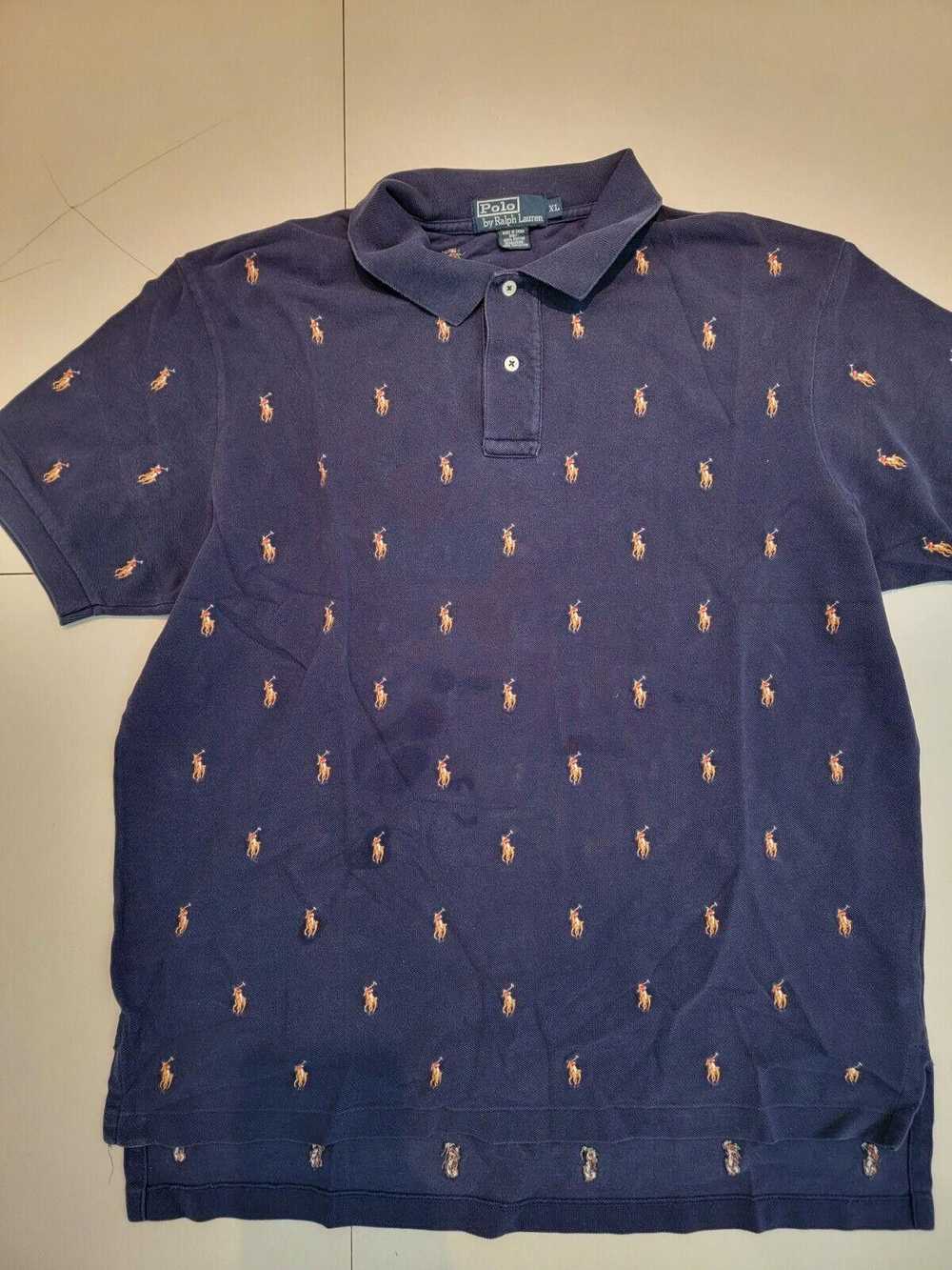 Polo Ralph Lauren Vintage Polo Shirt XL Ralph Lau… - image 1