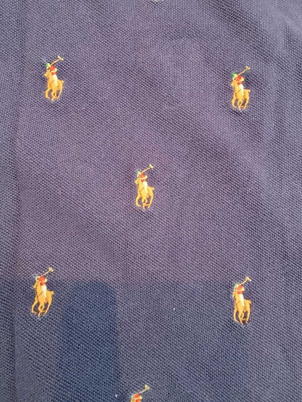 Polo Ralph Lauren Vintage Polo Shirt XL Ralph Lau… - image 4