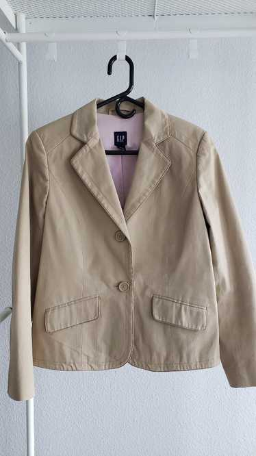 Gap GAP women's cotton khaki jacket size 8