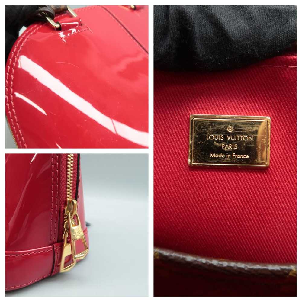 Louis Vuitton Alma Bb patent leather satchel - image 12