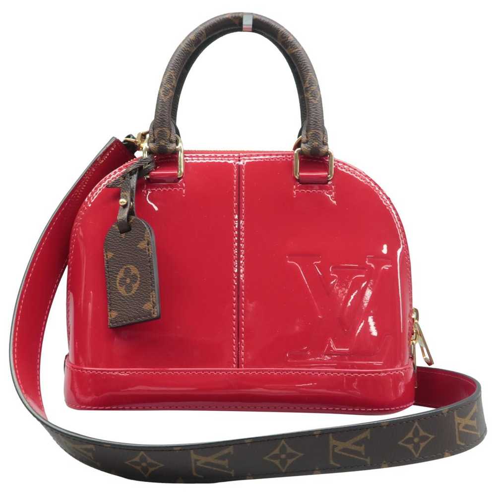 Louis Vuitton Alma Bb patent leather satchel - image 1