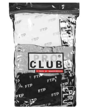 Fuck The Population FTP Pro Club 3-pack Boxer Brie