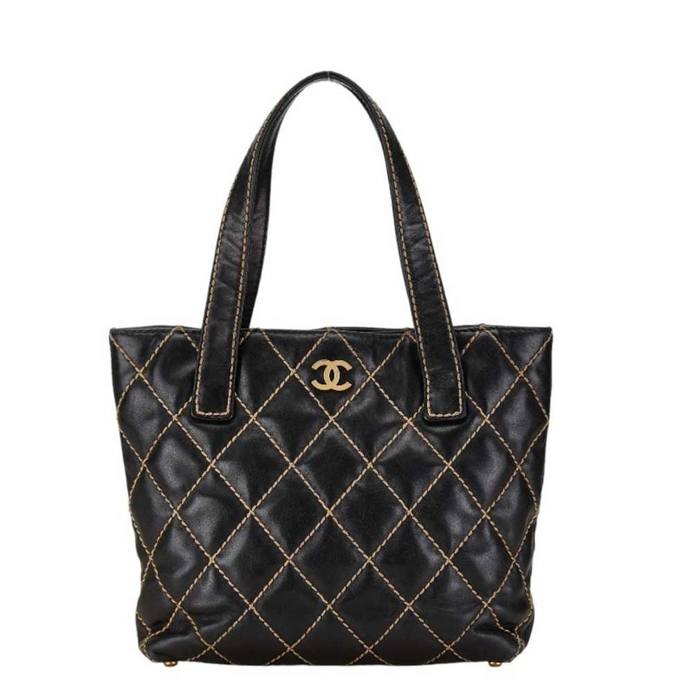 Chanel CHANEL Matelasse Coco Mark Wild Stitch Tot… - image 1