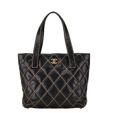 Chanel CHANEL Matelasse Coco Mark Wild Stitch Tot… - image 1