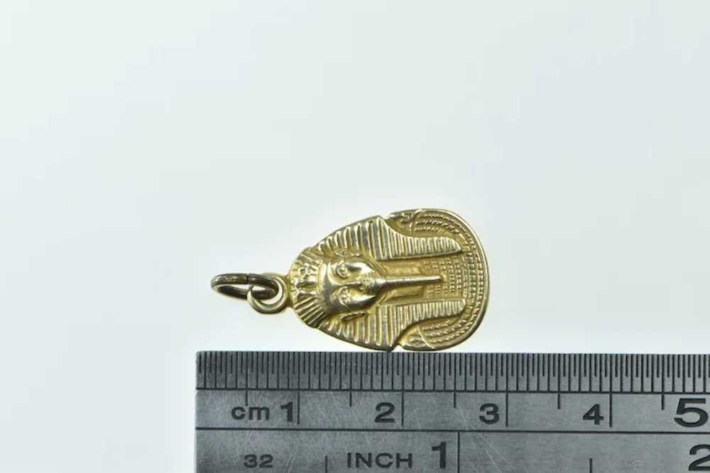 14K Ancient Egyptian Motif Pharaoh King Charm/Pen… - image 4