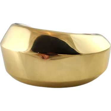 Pomellato 18 Karat Yellow Gold Wide Cuff Bracelet… - image 1