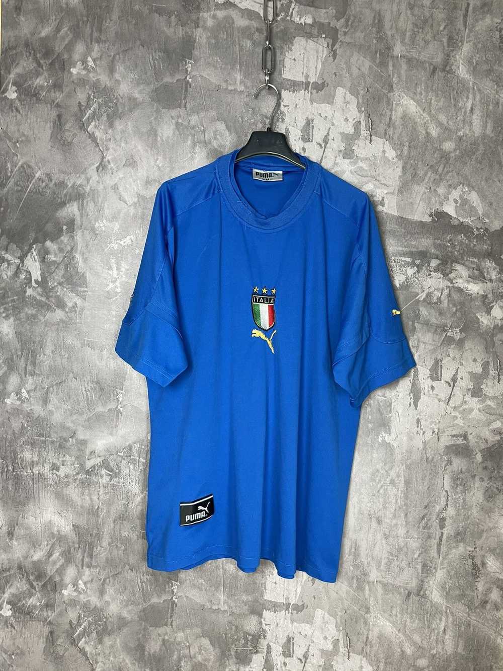 Puma × Soccer Jersey × Vintage Puma Italy Franche… - image 1