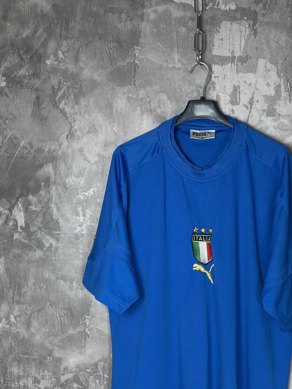 Puma × Soccer Jersey × Vintage Puma Italy Franche… - image 4