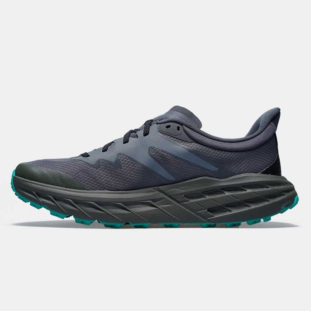 Hoka o1s22i1n0924 Stealth/Tech Speedgoat 5 Sneake… - image 2