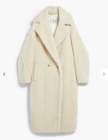 Max Mara White Teddy Bear Icon Coat