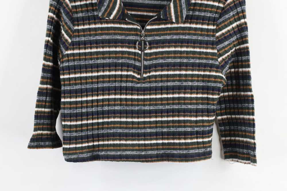 Streetwear × Vintage Y2K Streetwear Ribbed Stripe… - image 3