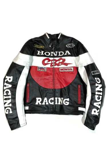 Genuine Leather × Honda × Racing Honda Vintage Mot