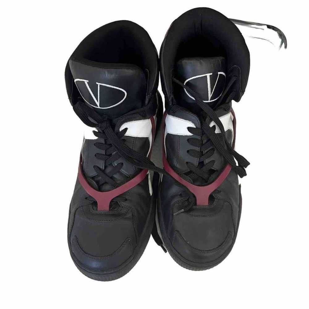 Valentino Garavani Leather high trainers - image 2