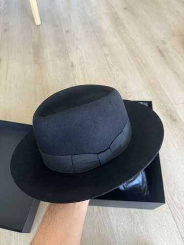 Saint Laurent Paris New Black Fedora 55