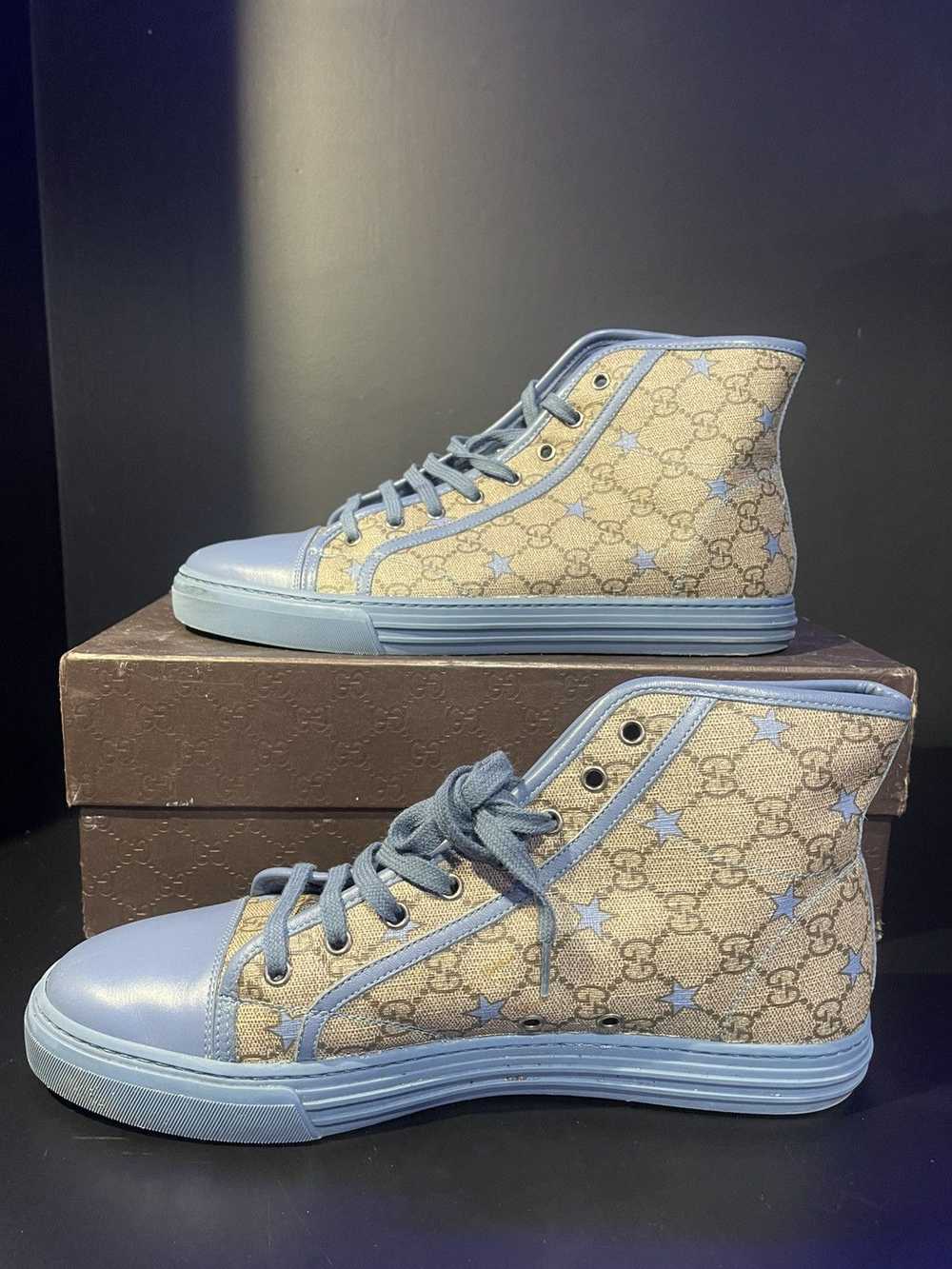 Gucci GG Monogram Supreme Stars High - image 2