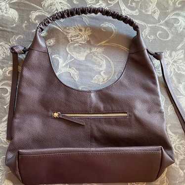 Lago brown leather brand new purse