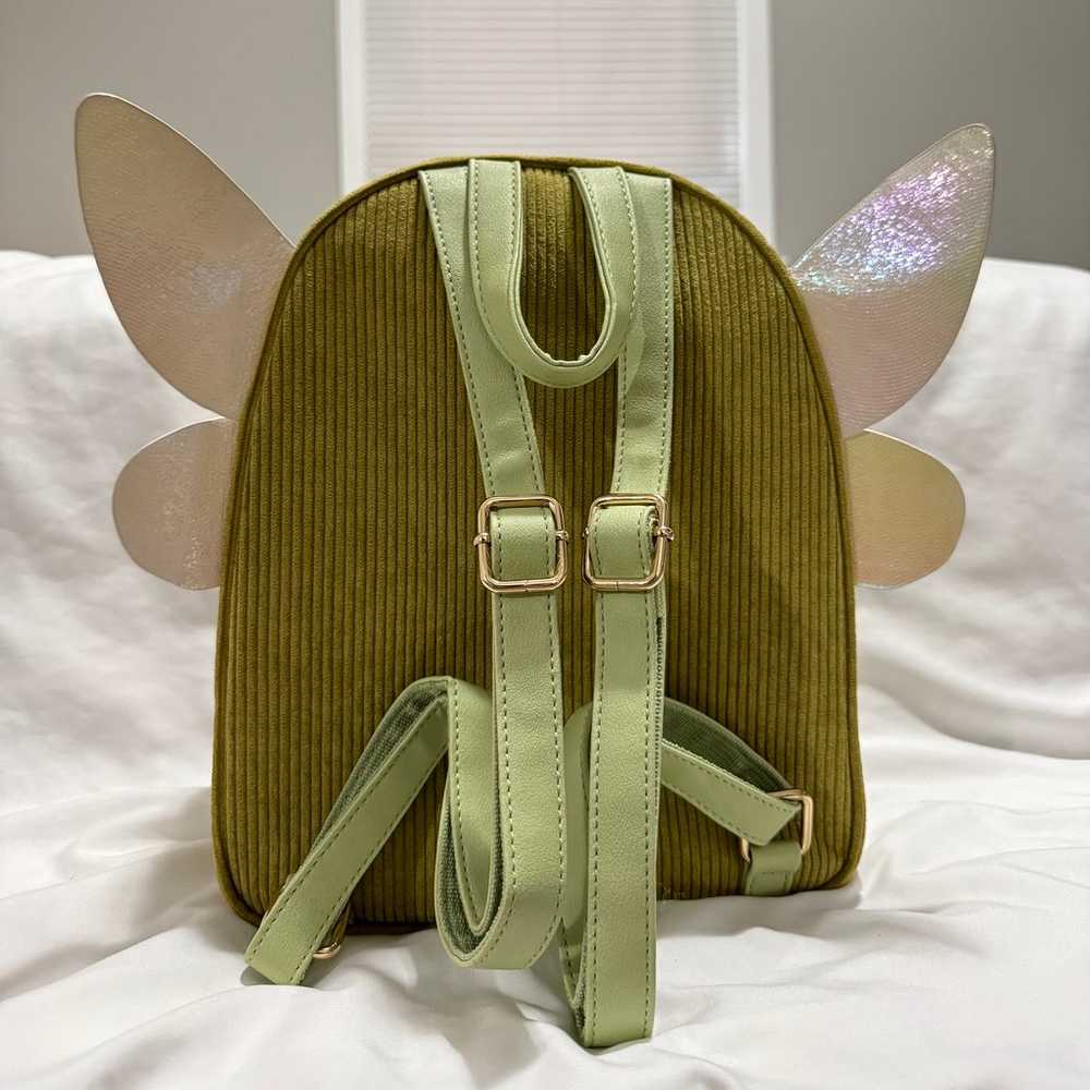 Peter Pan Tinker Bell Corduroy Backpack - image 4