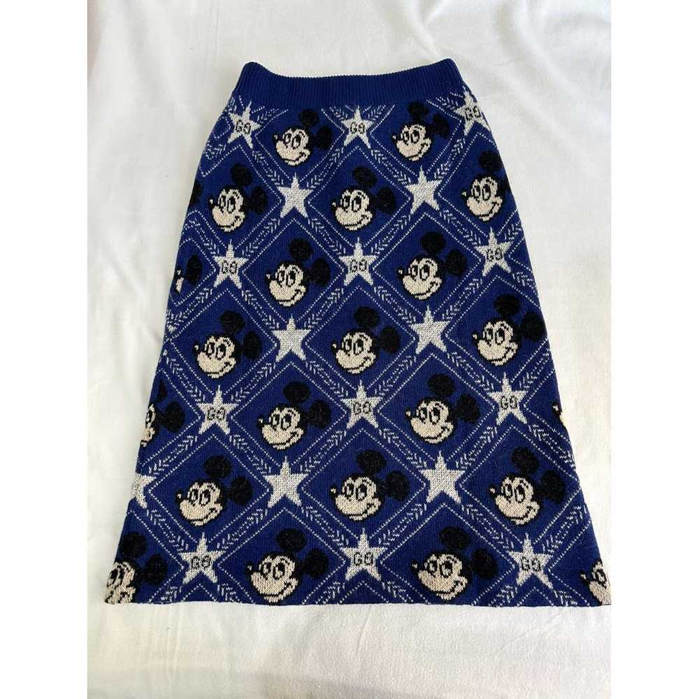 Disney x Gucci Wool mid-length skirt - image 3