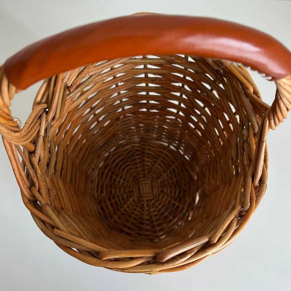 Arlog One-handle Leather Basket The Arorog Basket… - image 3