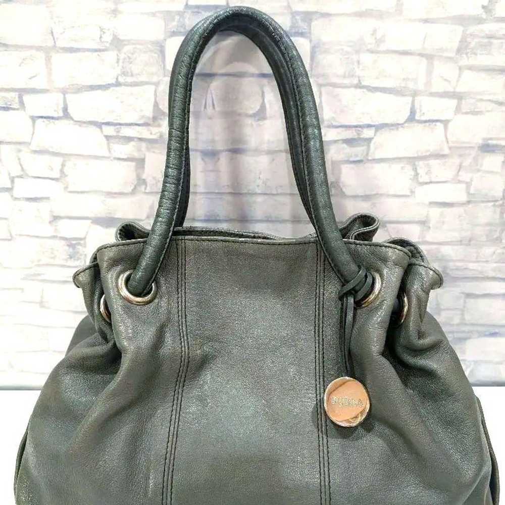 ✨Excellent Condition✨ FURLA Handbag Tote Bag Leat… - image 2