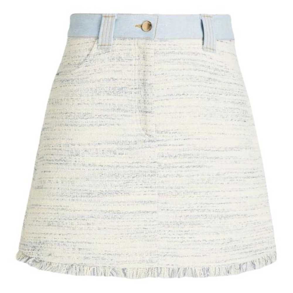 Sandro Tweed mini skirt - image 1