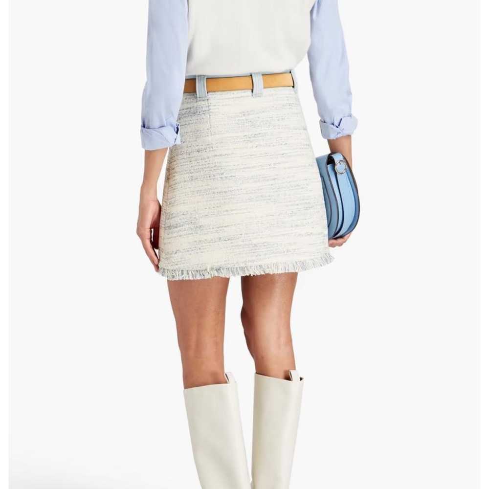 Sandro Tweed mini skirt - image 4