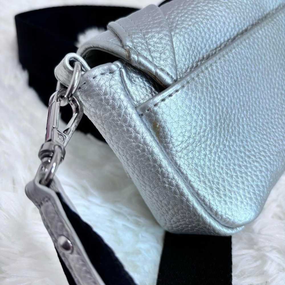 【Rare】ANNASUI Anna Sui Mini Shoulder Bag, Silver - image 11