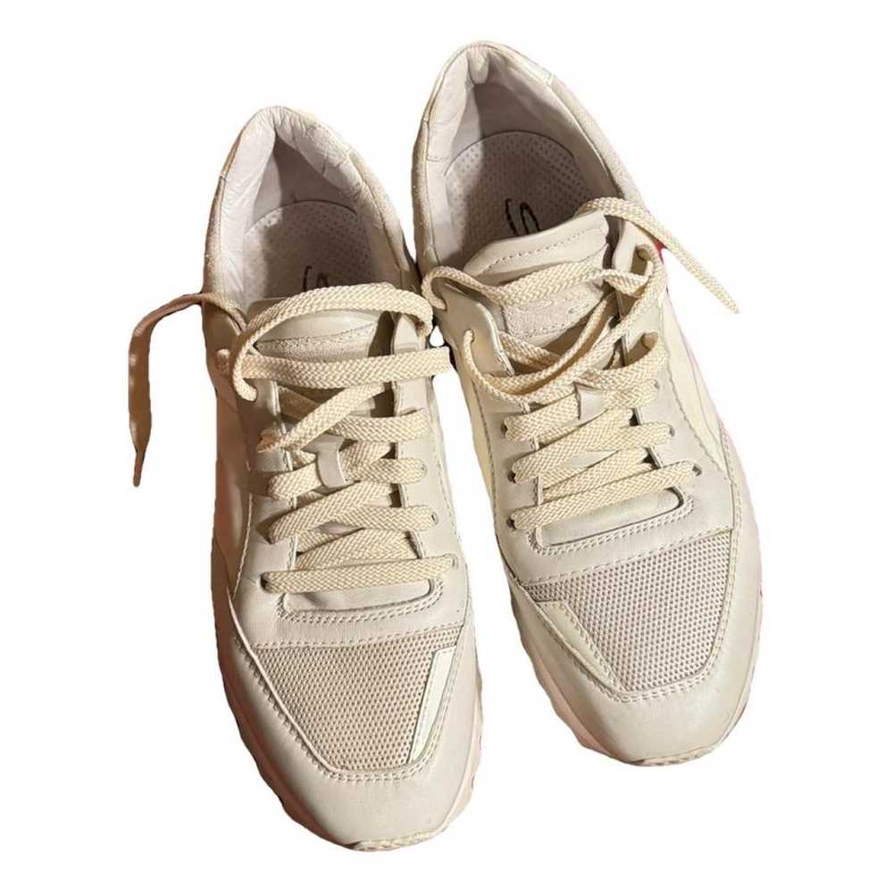 Santoni Leather trainers - image 1