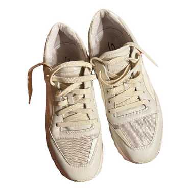 Santoni Leather trainers