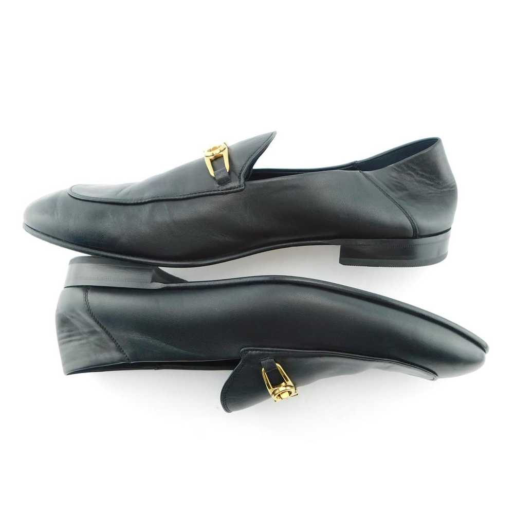 Salvatore Ferragamo Gancini leather flats - image 5