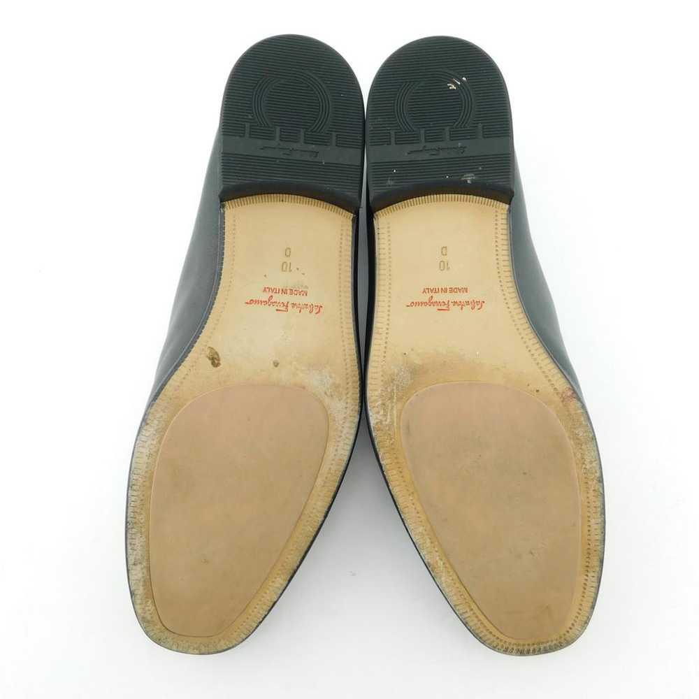 Salvatore Ferragamo Gancini leather flats - image 6