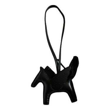 Hermès Rodéo Pégase leather bag charm - image 1