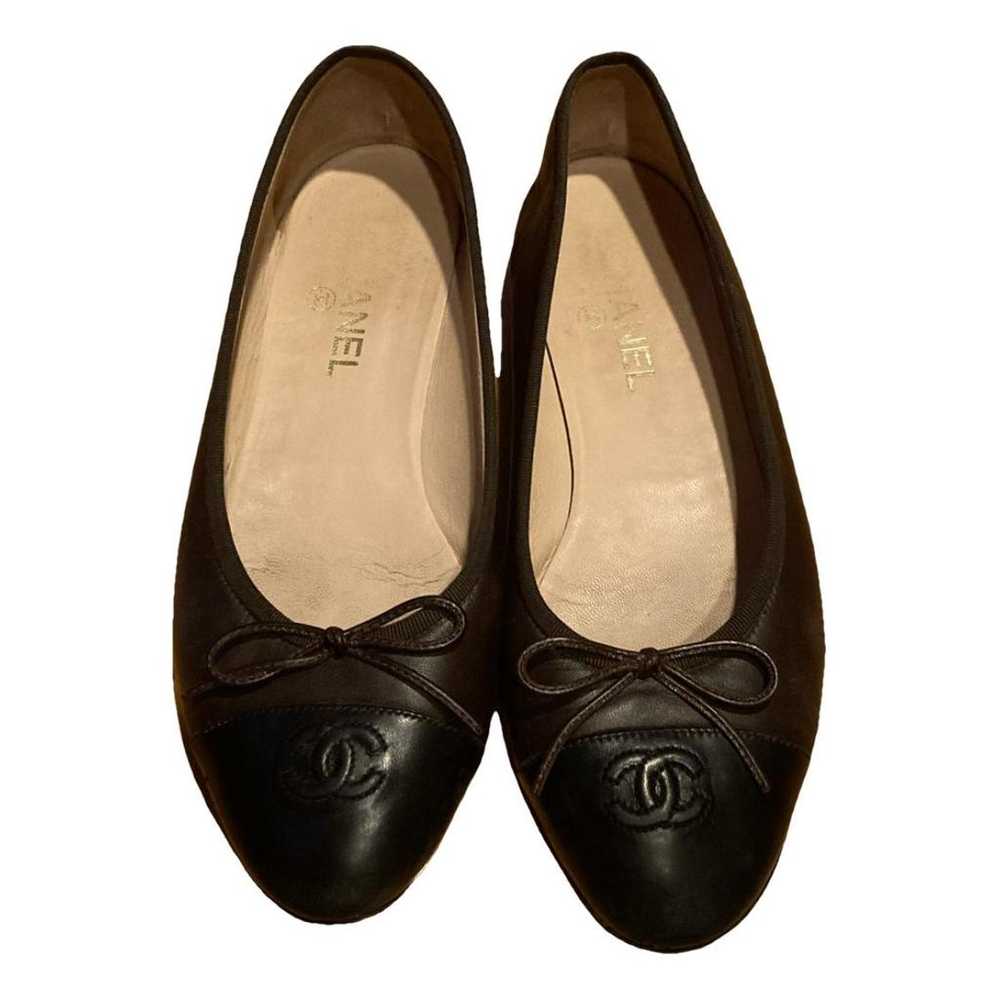 Chanel Leather ballet flats - image 1