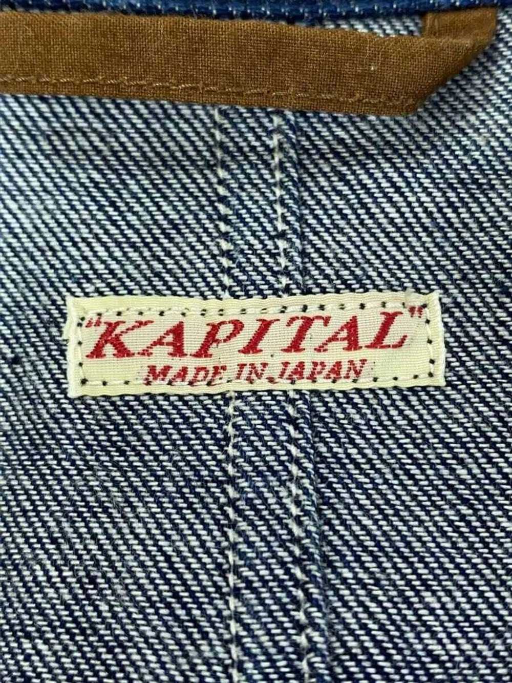 Kapital 🐎 Patchwork Denim Shop Coat - image 3